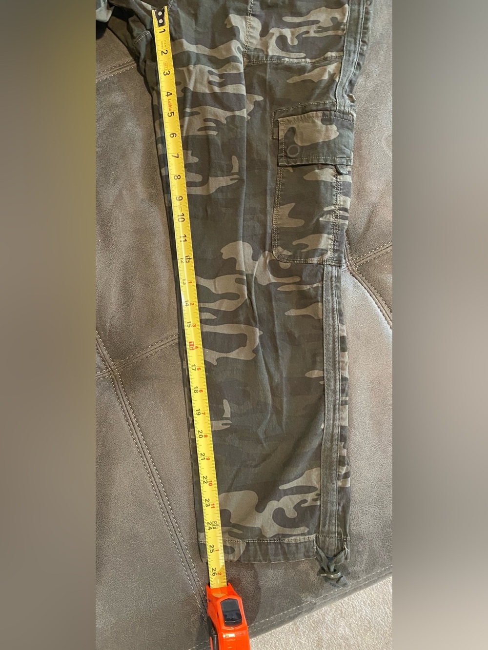 Sanctuary Camo Cargo Pants in Olive Green Sm - Picture 3 of 12